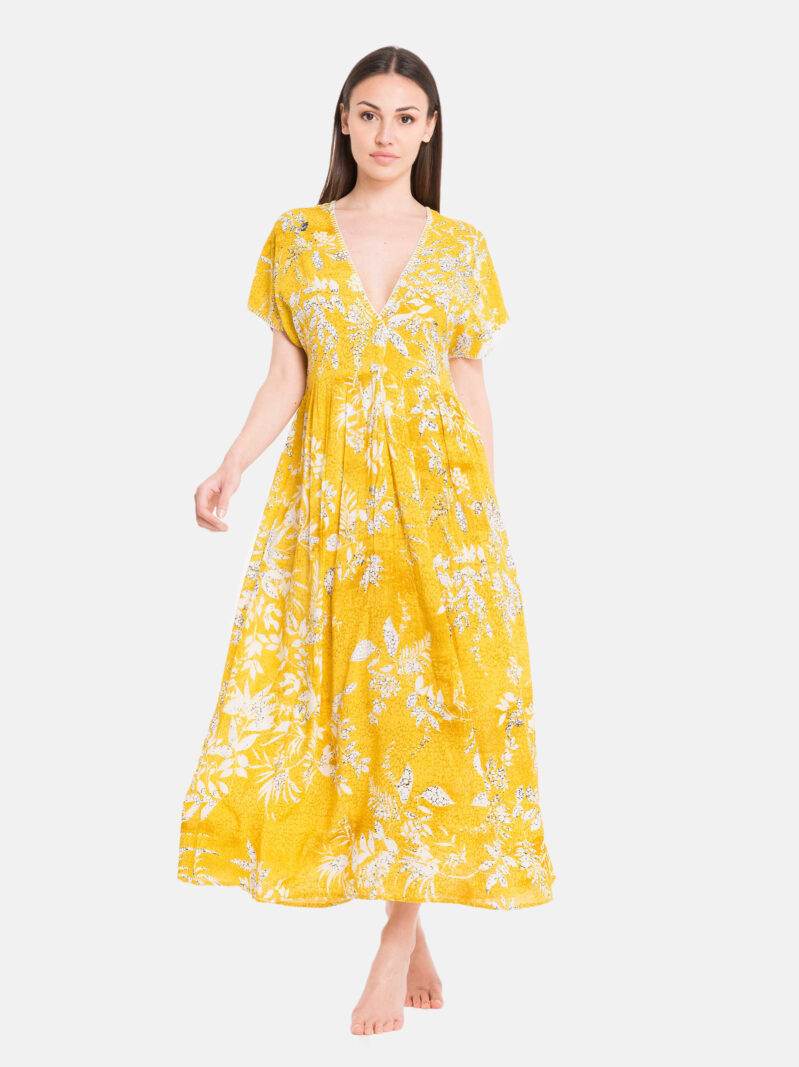 Abito Lungo Donna DA22-039 David - evabiancheria